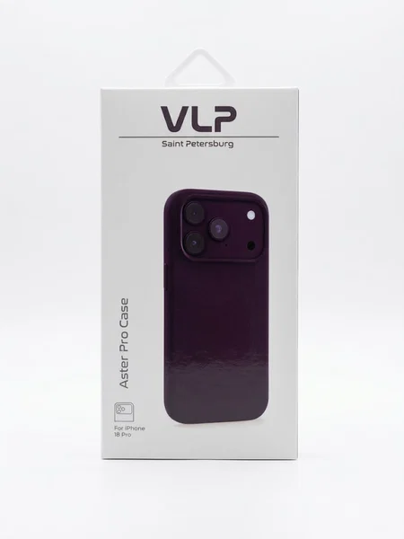 Чехол VLP Aster Pro Case с MagSafe для iPhone 17 Pro /18 Pro (Темно - вишневый)