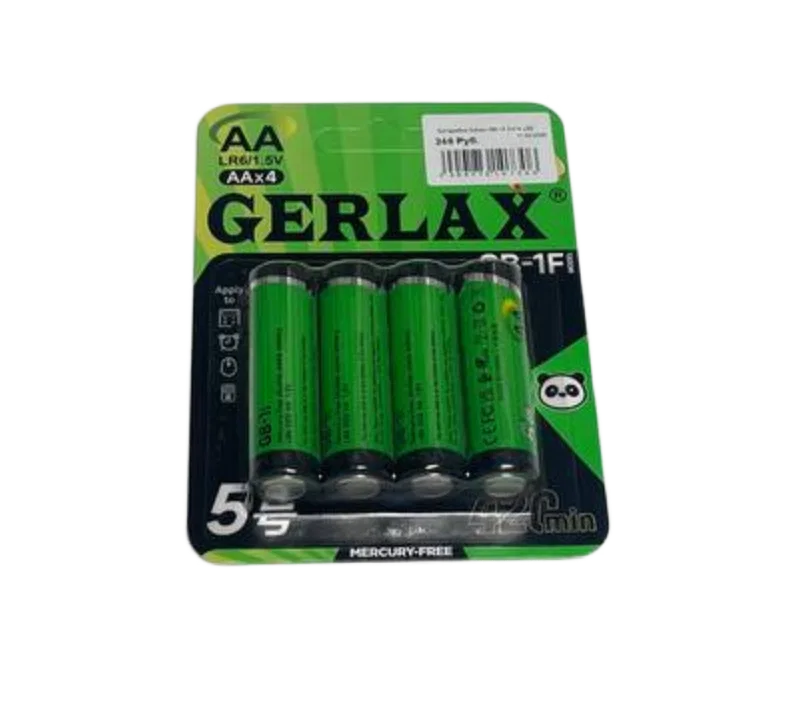 Батарейка Gerlax GB-1F AA*4 LR6