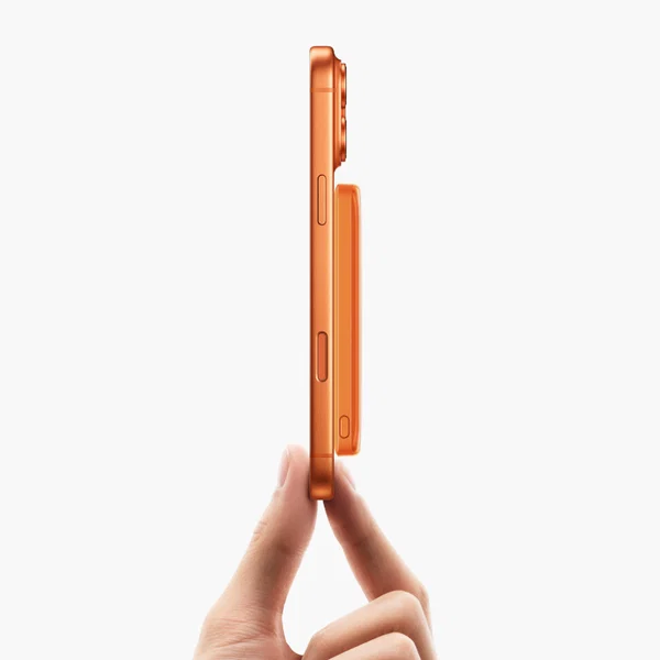 Внешний аккумулятор Keephone Ultra Slim Shanks MagSafe Qi2 5000mAh 25W (Cosmic Orange)