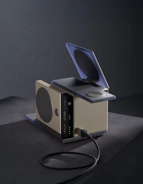 Беспроводная зарядная станция VLP x СПБ NEO 3 в 1 MagSafe 25W (Северное лето)