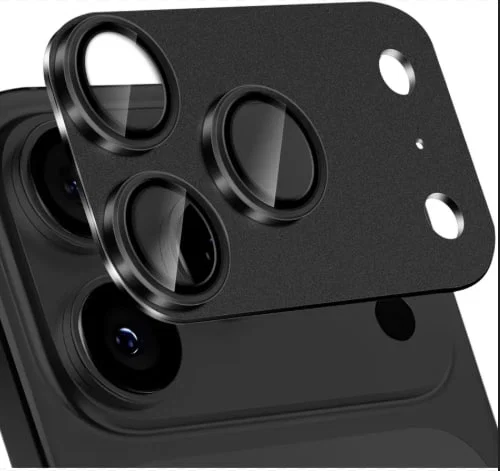Защитное стекло для блока камеры Gerlax iPhone 17 Pro Max Black