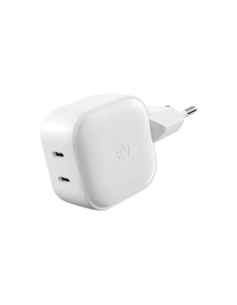 Адаптер VLP G-Charge 2xUSB-C 45W (White)