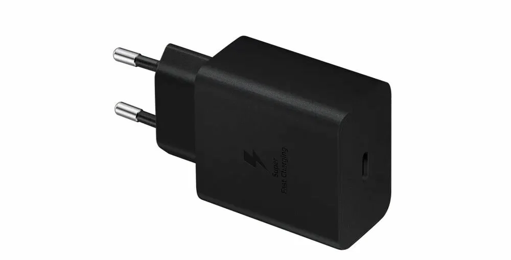 Адаптер Samsung USB-C 45W с кабелем USB-C 1.8m (Black)
