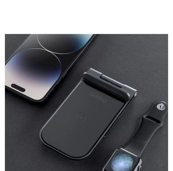 Беспроводное зарядное устройство Deppa Charger Slim 15W (Gray)