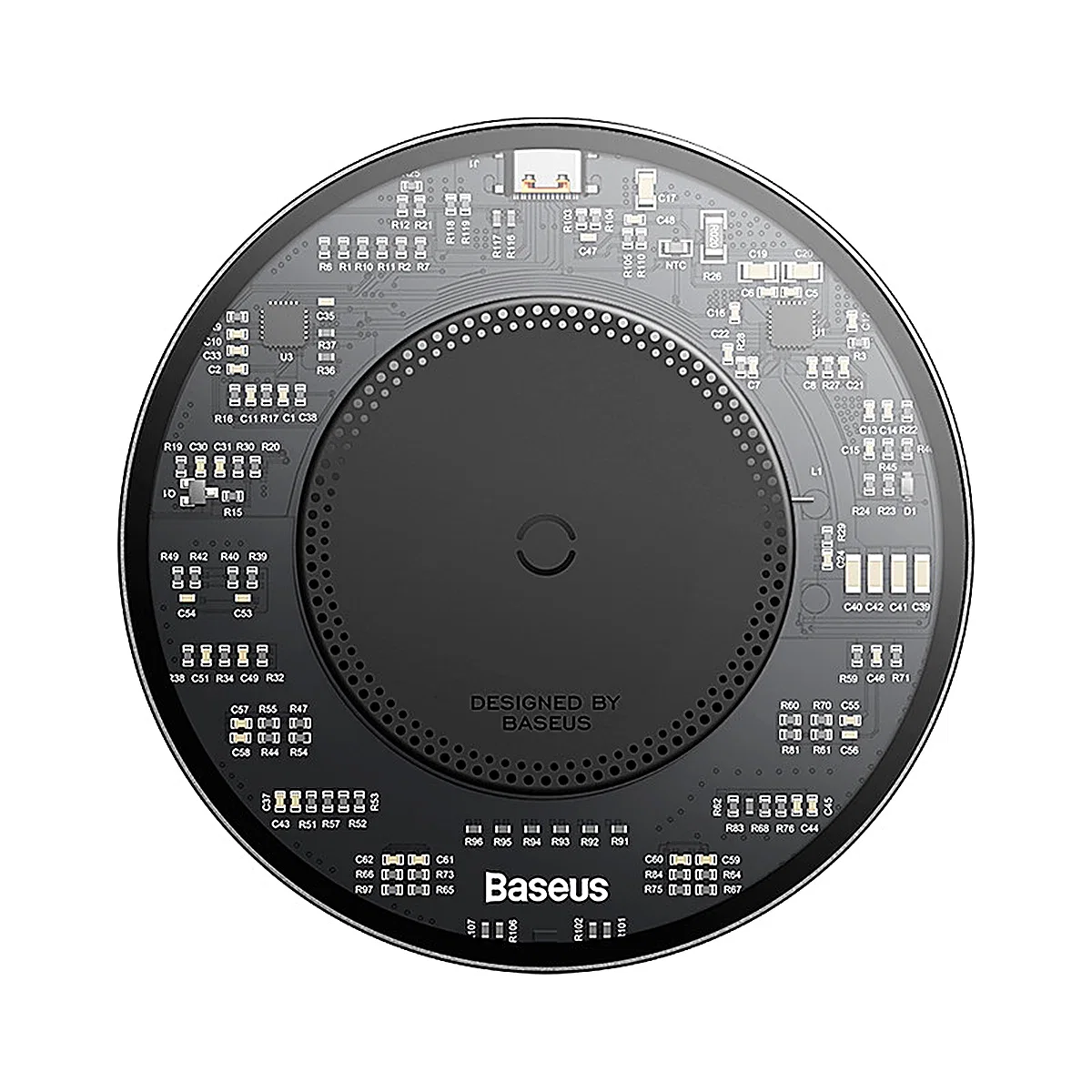 Беспроводное зарядное устройство Baseus Simple 2 15W (Black)