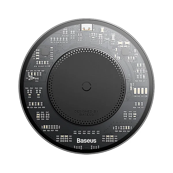 Беспроводное зарядное устройство Baseus Simple 2 15W (Black)