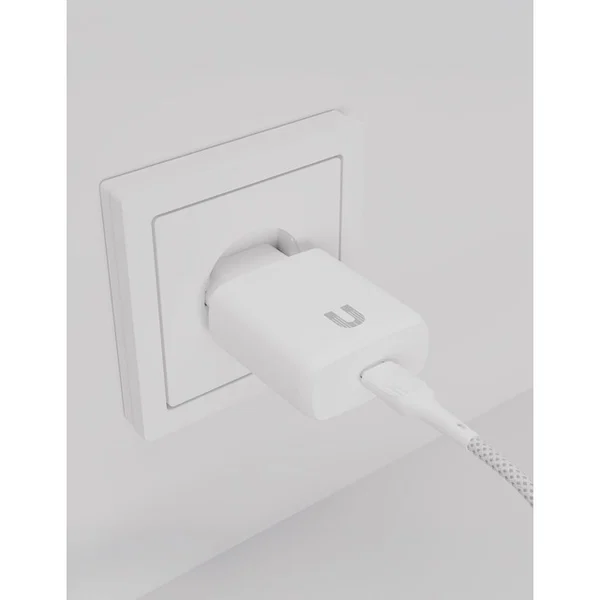 Адаптер Uzay Quick Charger USB-C 20W (White)
