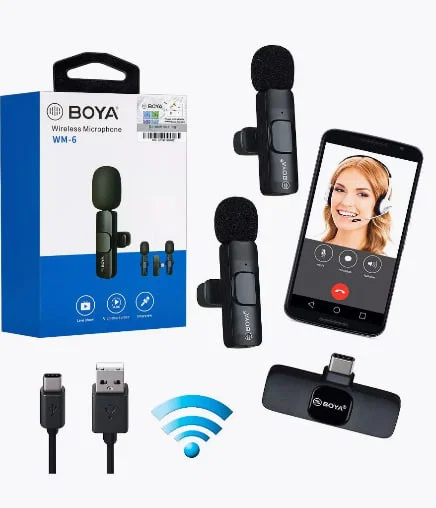Микрофон накамерный BOYA WM-6 Type-C 2 MIC