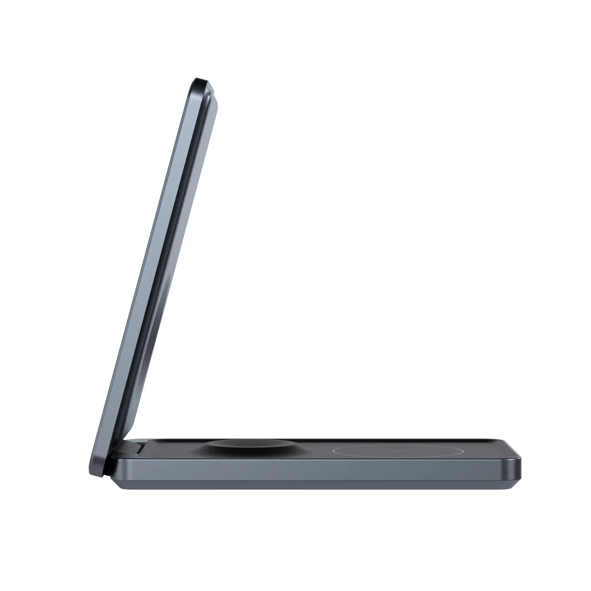 Беспроводная зарядная станция Magssory Flip 3 в 1 MagSafe 15W (Black)