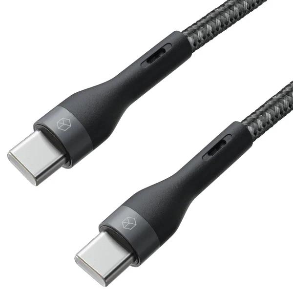 Кабель Breaking Tissue USB-C - UCB-C 60W, 1m, черный