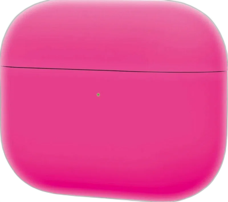 Пластиковый чехол для AirPods Pro 2 светло-розовый