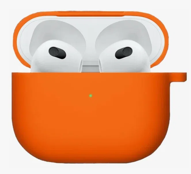 Silicone case for AirPods 3 оранжевый
