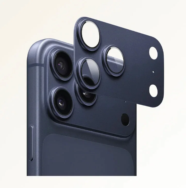 Защитное стекло для блока камеры Karerte iPhone 17 Pro Blue