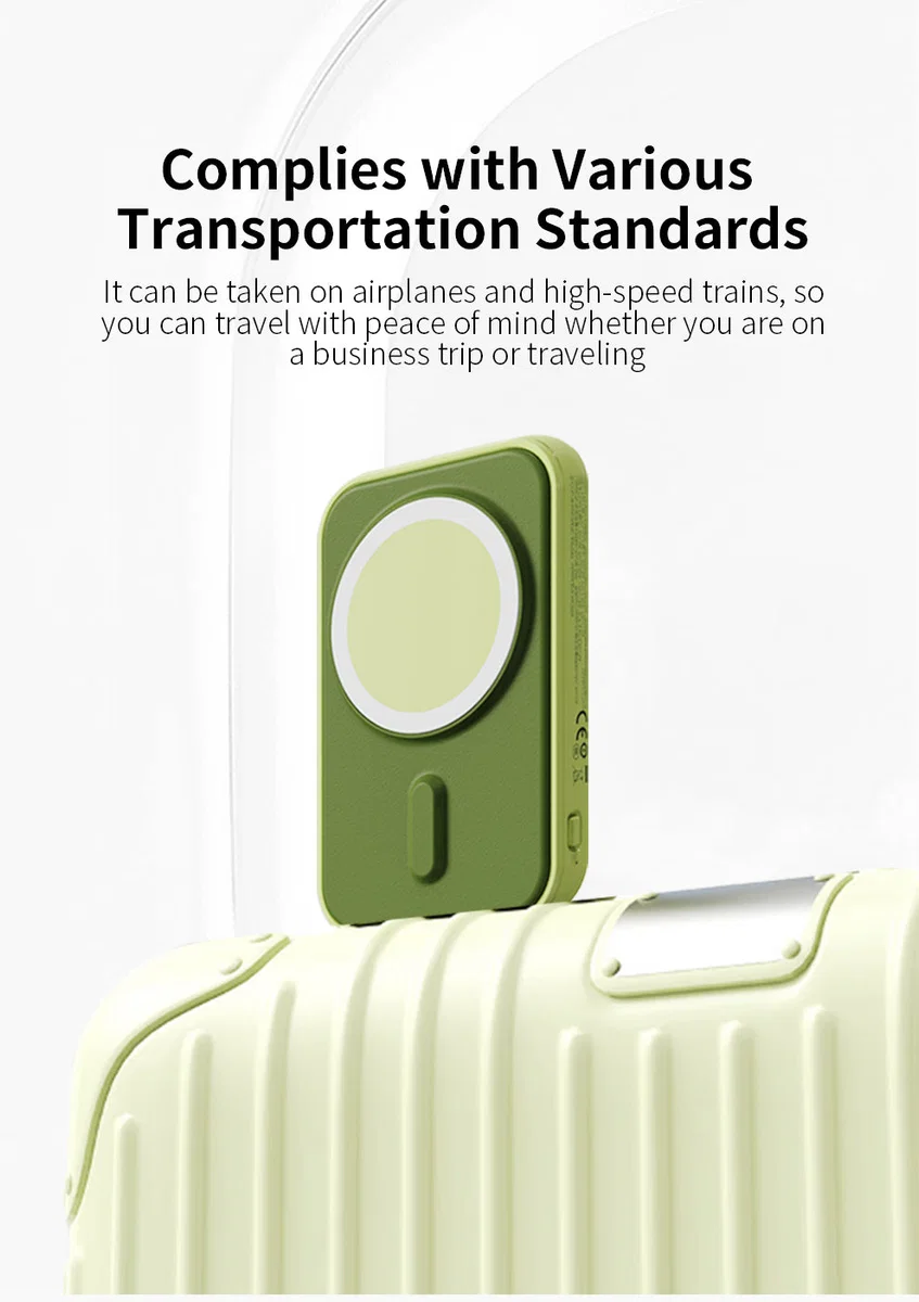 Внешний аккумулятор MangoTek MagSafe MGP03 10000mAh (Green)