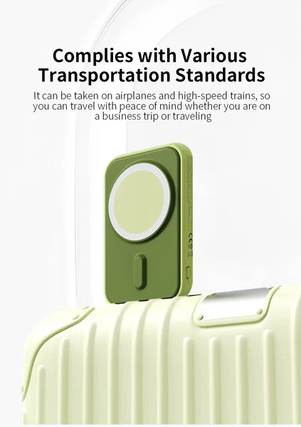 Внешний аккумулятор MangoTek MagSafe MGP03 10000mAh (Green)