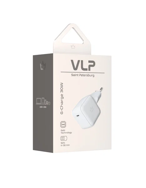 Адаптер VLP G-Charge USB-C 30W (White)