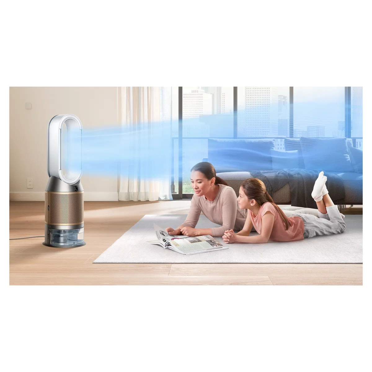 Очиститель/увлажнитель Dyson Purifier Humidify+Cool (White/Gold) PH04