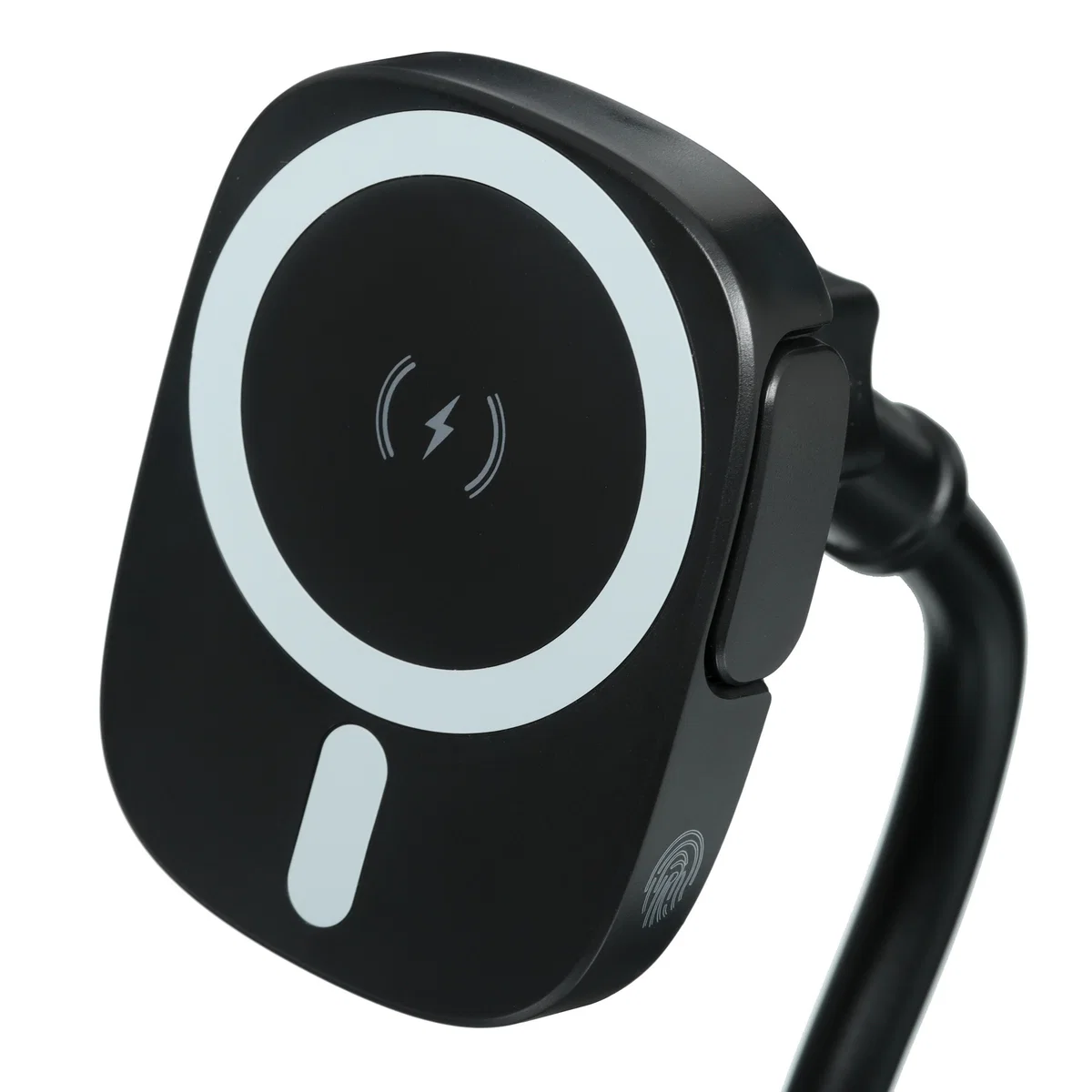 Автомобильный держатель Deppa Universal Qi MagSafe с беспроводной зарядкой (Black)