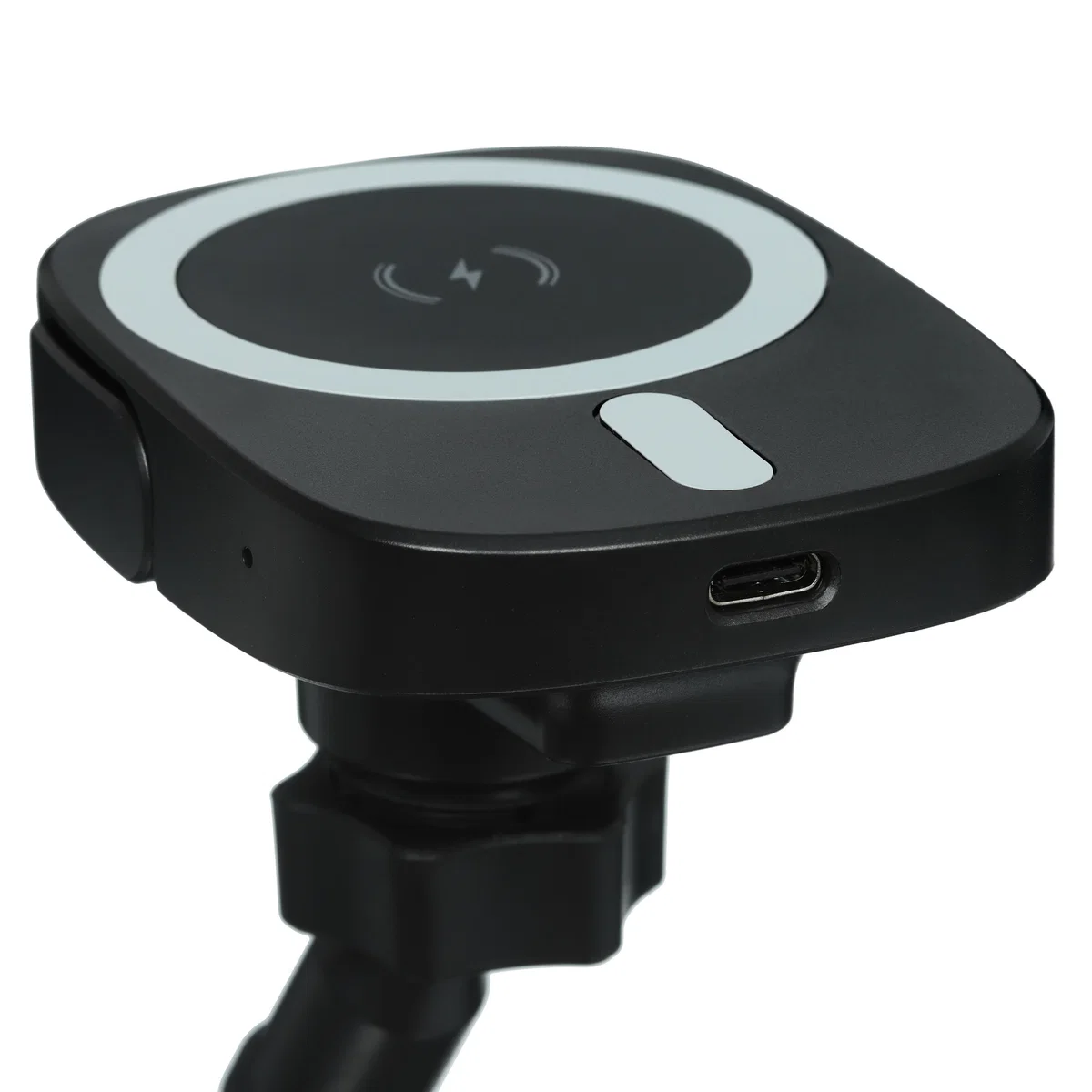Автомобильный держатель Deppa Universal Qi MagSafe с беспроводной зарядкой (Black)