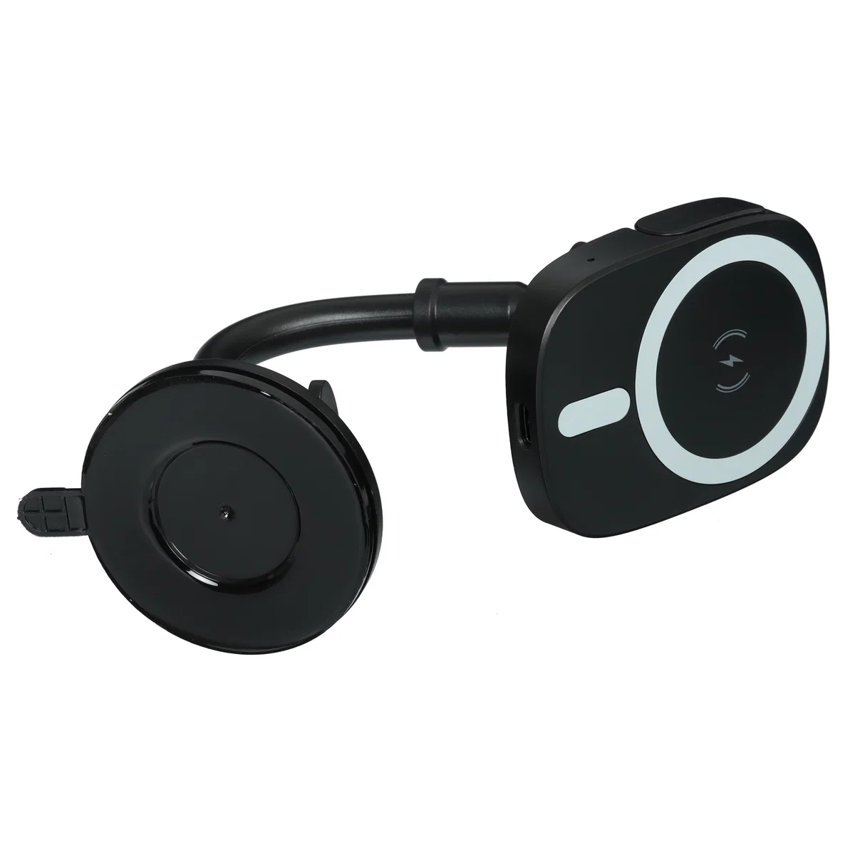 Автомобильный держатель Deppa Universal Qi MagSafe с беспроводной зарядкой (Black)