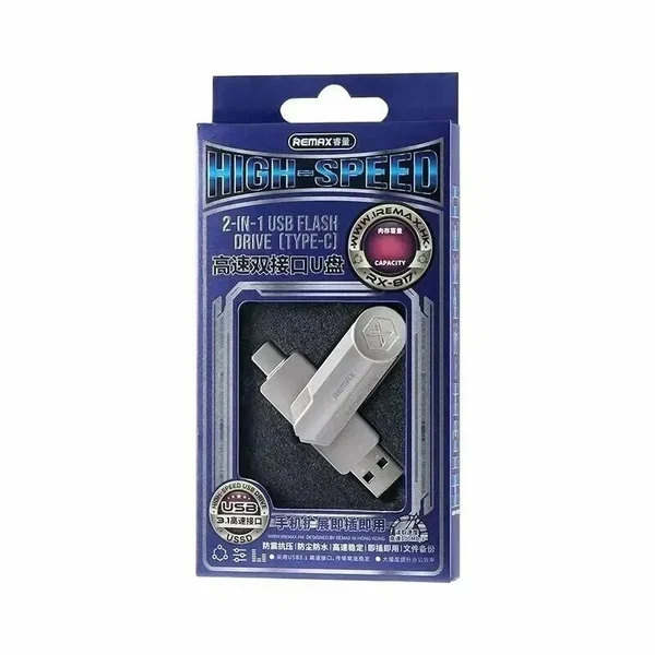 Флеш-карта Remax 2 in 1 USB - USB-C Flash Drive
