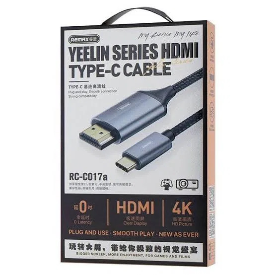 Кабель HDMI - Type-C Remax RC-C017a