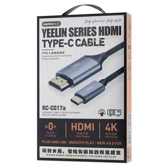 Кабель HDMI - Type-C Remax RC-C017a