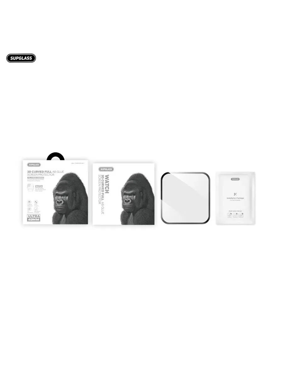 Защитное стекло Supglass для Apple Watch SE 2 40mm XC-50