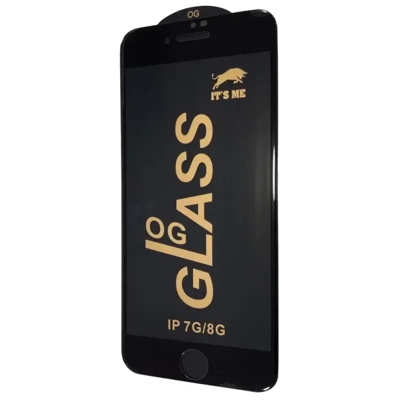 Защитное стекло OG Tempered Glass 9H 2.5D для iPhone 7/8/SE, Black