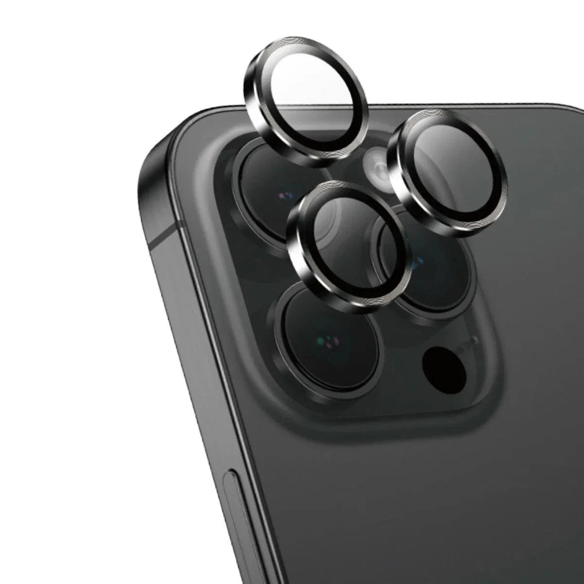 Защитное стекло для камеры WiWU Lens Guard LG-005  iPhone 16 Pro/16 Pro Max , Black