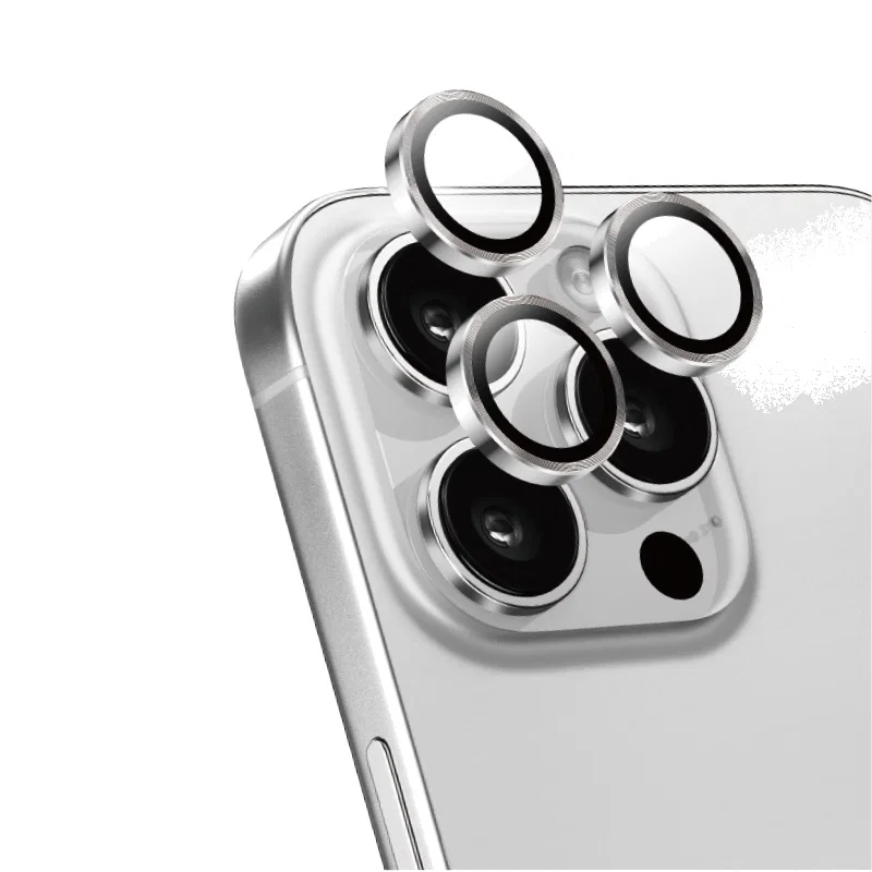 Защитное стекло для камеры WiWU Lens Guard LG-005  iPhone 16 Pro/16 Pro Max , Silver