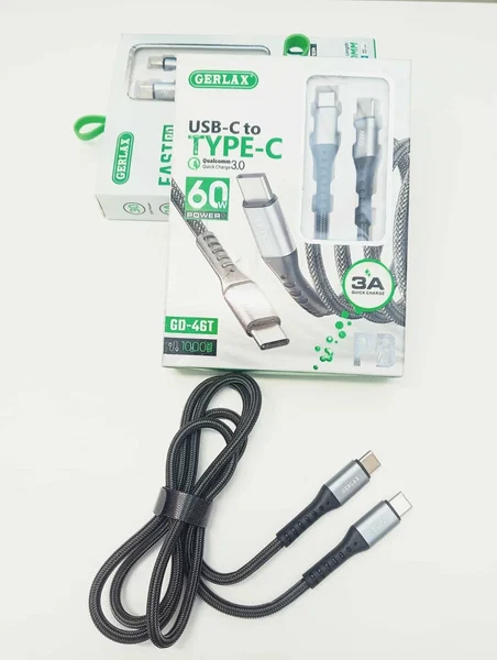 Кабель Gerlax L9T USB-C - USB-C 60W (1m)