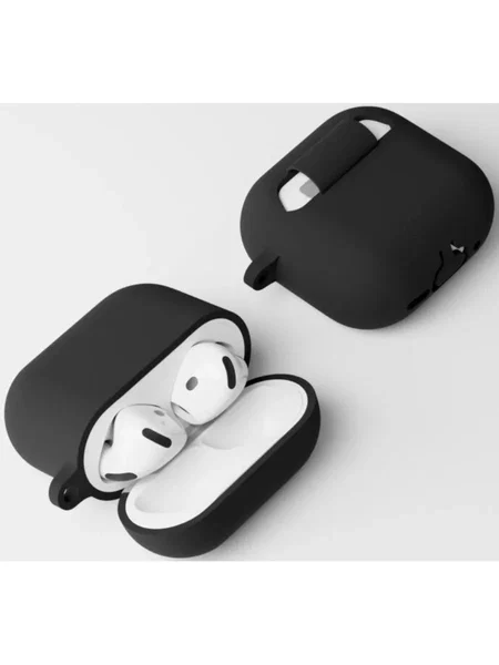Чехол защитный VLP Charm Case для AirPods 4, черный