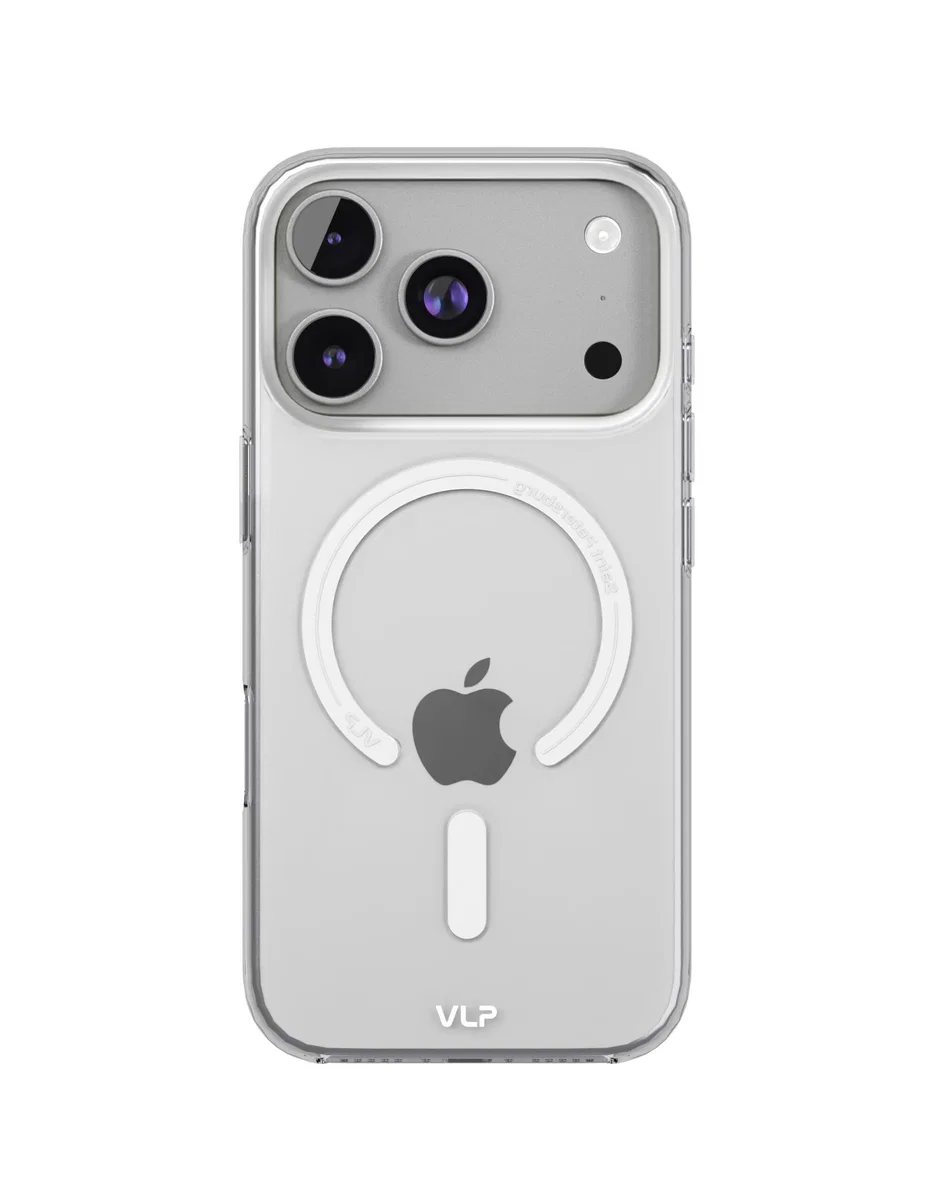 Чехол VLP Puro Case с MagSafe для iPhone 17 Pro /18 Pro (Прозрачный)
