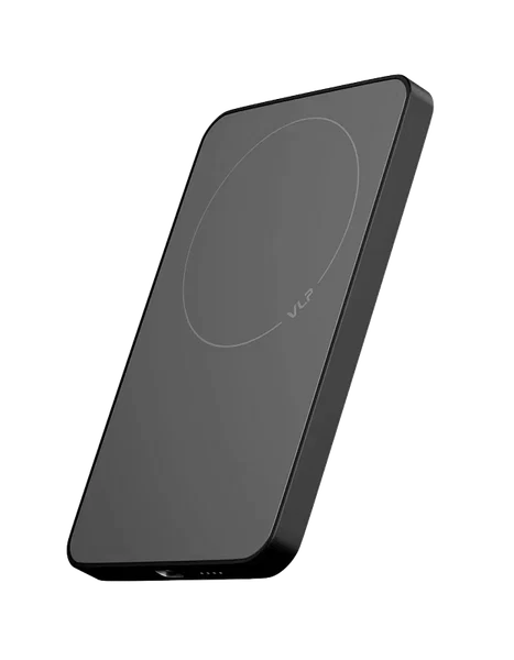 Внешний аккумулятор VLP Diamond Energy MagSafe, Qi2, 5000 mAh, USB-C, (Black Titan)