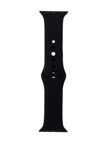 Ремешок силиконовый для Apple Watch 38/40/41, черный
