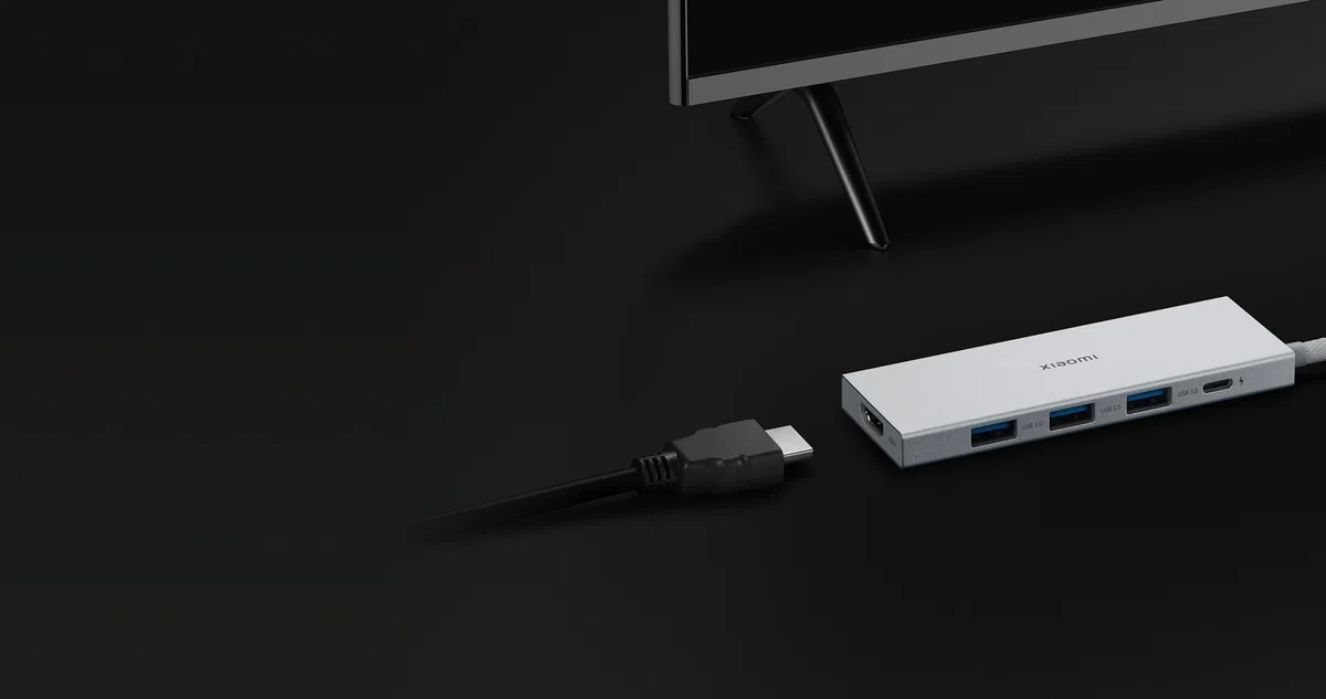 Док станция Xiaomi Type-C 5 in 1 (XMDS05YM)