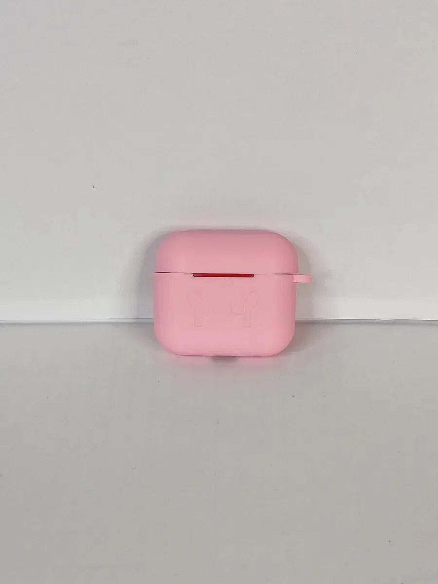 Silicone case for AirPods 3 светло-розовый
