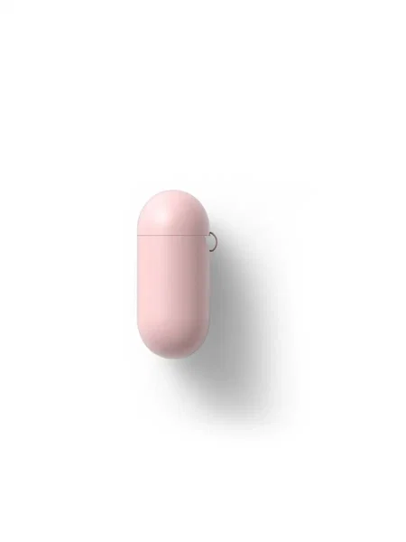 Silicone case for AirPods 1/2 розовый