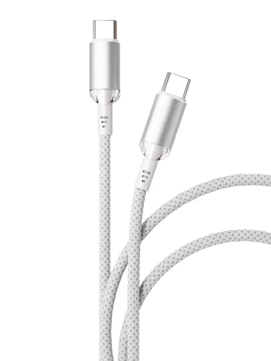 Кабель VLP Diamond USB-C - USB-C 1.2м , белый
