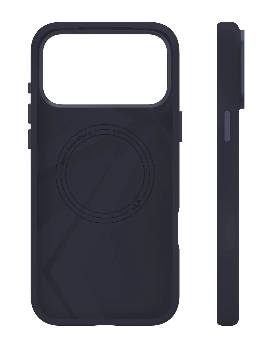Чехол  VLP Aster Pro Case с MagSafe для iPhone 17 Pro Max, темно-синий