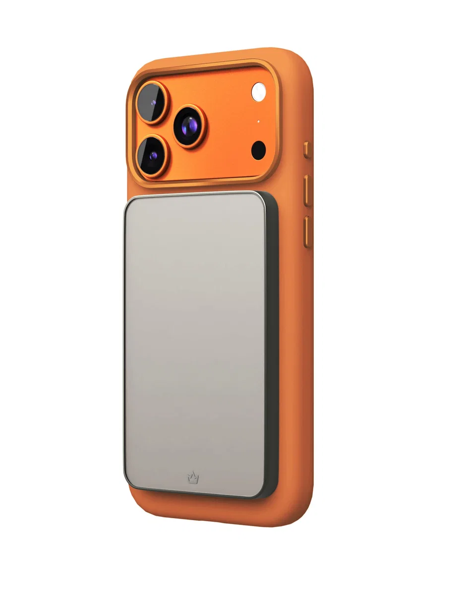Чехол VLP Aster Pro Case с MagSafe для iPhone 17 Pro Max, оранжевый