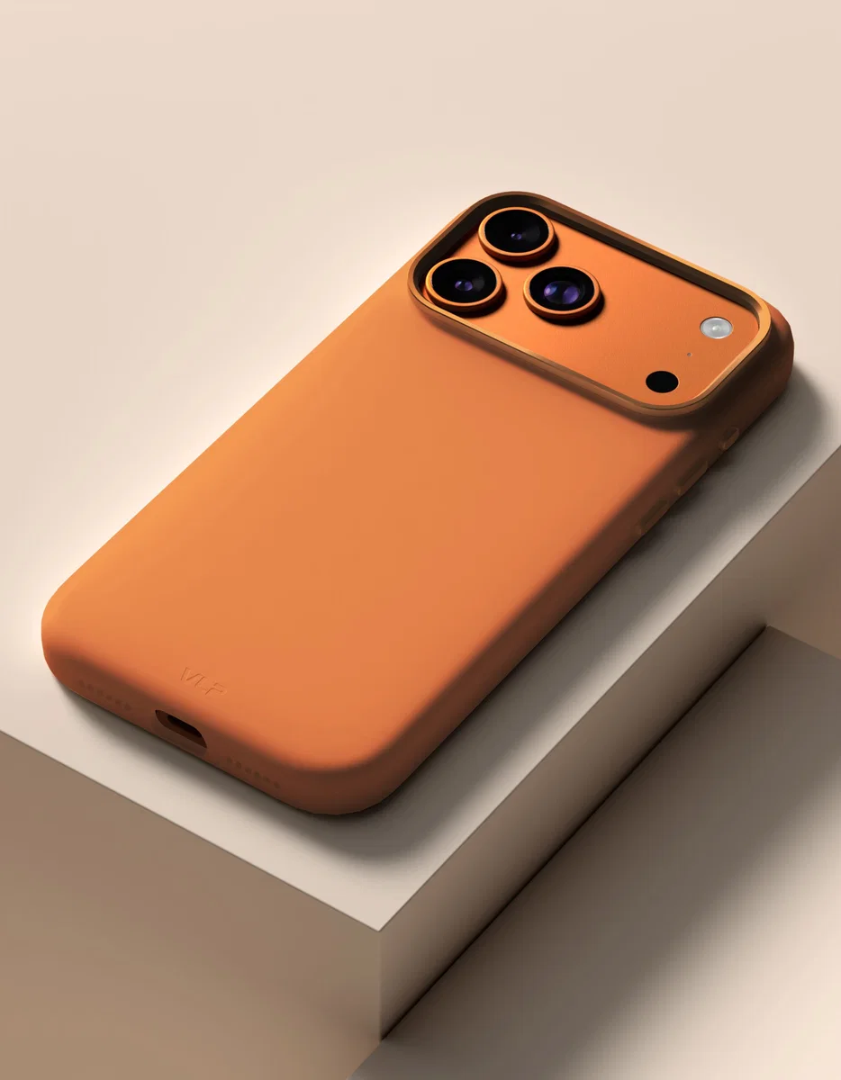 Чехол VLP Aster Pro Case с MagSafe для iPhone 17 Pro Max, оранжевый