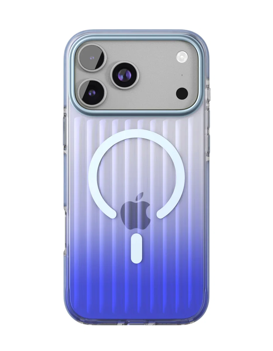 Чехол VLP Pulse Case с MagSafe для iPhone 17 Pro Max /18 Pro Max (Синий)