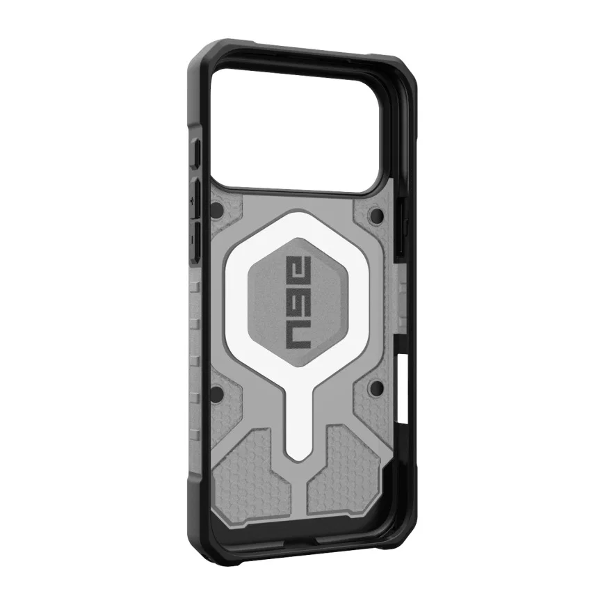 Чехол с поддержкой MAGSAFE Uag Pathfinder Clear для iPhone 17 Pro Max 6.9, цвет тонированный (Ash)