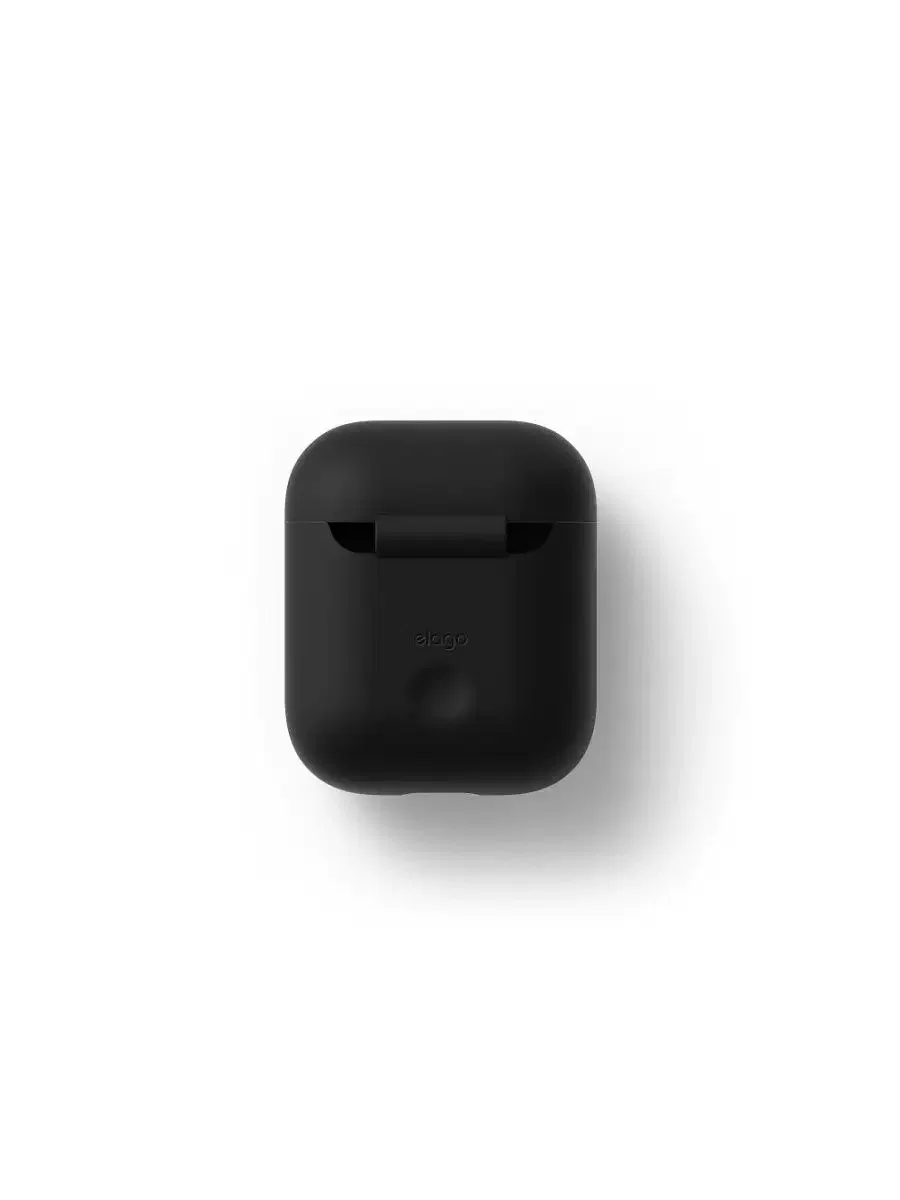 Silicone case for AirPods 2 черный