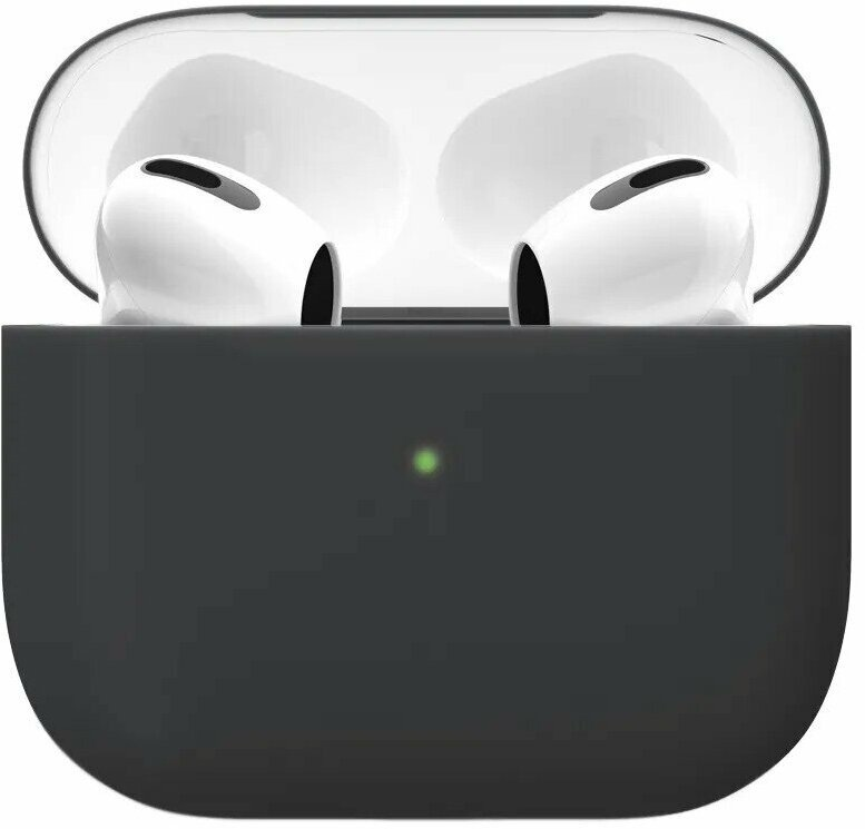 Silicone case for AirPods 3 черный