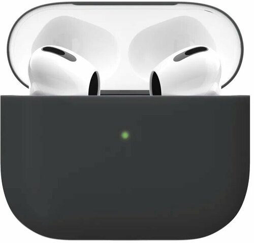 Silicone case for AirPods 3 черный