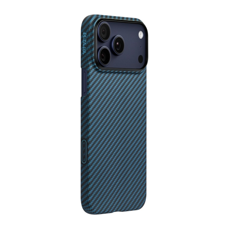 Чехол PITAKA Ultra-Slim Case for iPhone 17 Pro Max (Black/Blue)