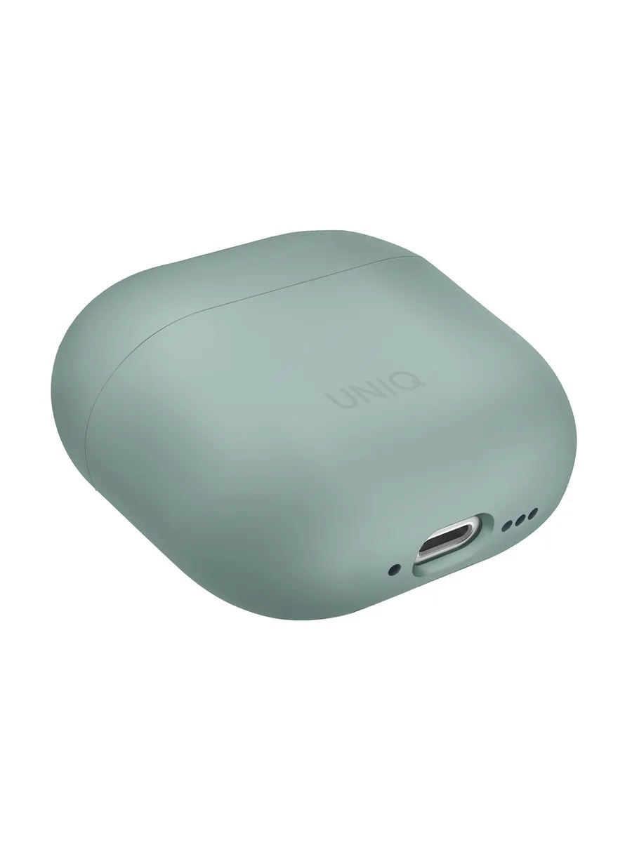 Silicone case for AirPods 4 зеленый